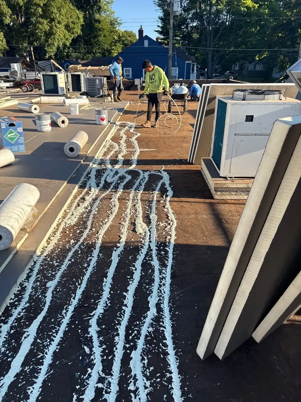 Commercial roofing by North Vernon Commercial Roofing near Columbus, IN
